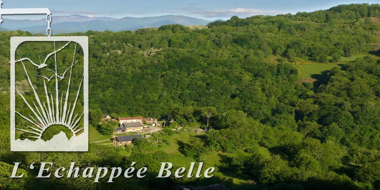 L'Echappee Belle Bed & Breakfast Lacourt Exterior foto
